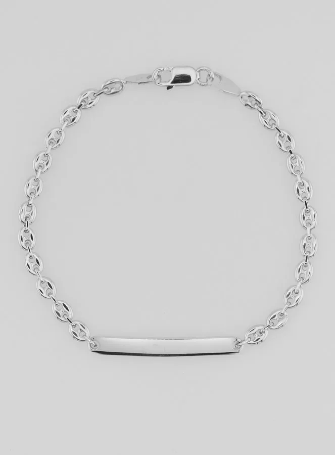 925 Sterling Zilveren Doop Armbandje - 18cm (pic 3)