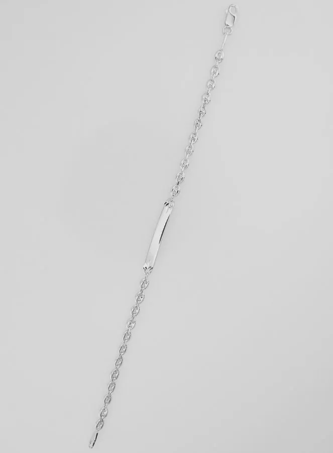 Doop Armband van Gerhodineerd Zilver- 18cm (pic 2)
