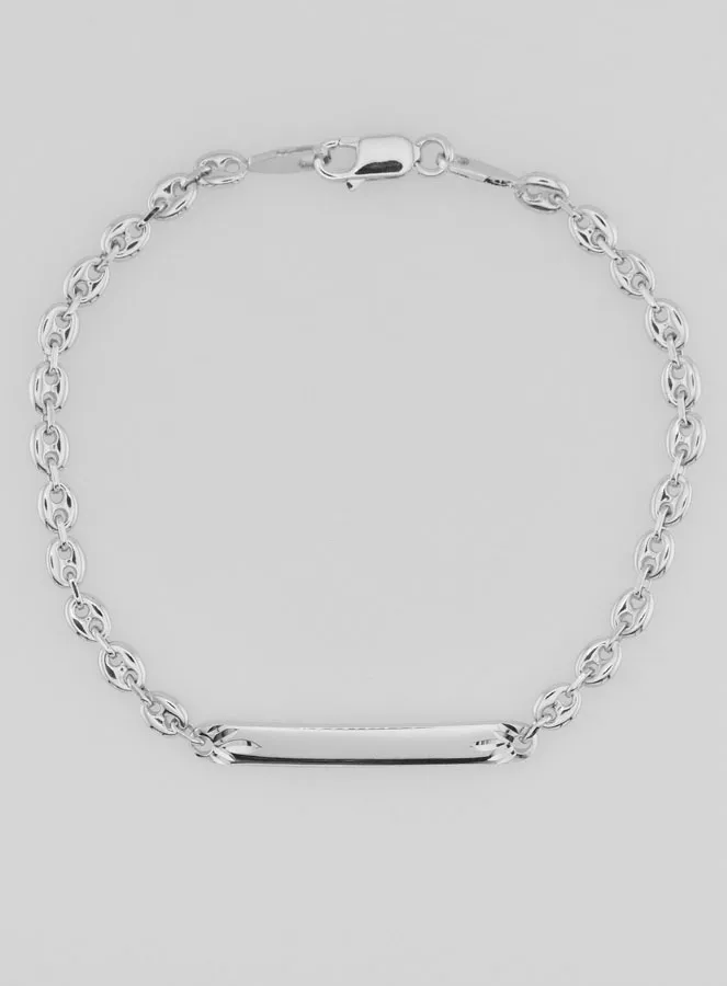 Doop Armband van Gerhodineerd Zilver- 18cm (pic 3)