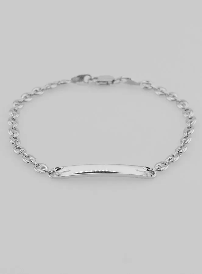 Doop Armband van Gerhodineerd Zilver- 18cm (pic 4)