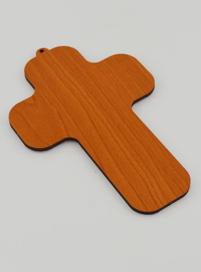 Houten Kruis voor Kind - Engel met Harp (pic 4)