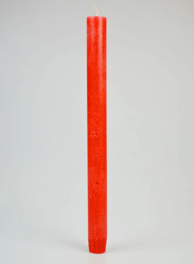 Doorgekleurde Gebedskaars - Roze Rood (pic 1)
