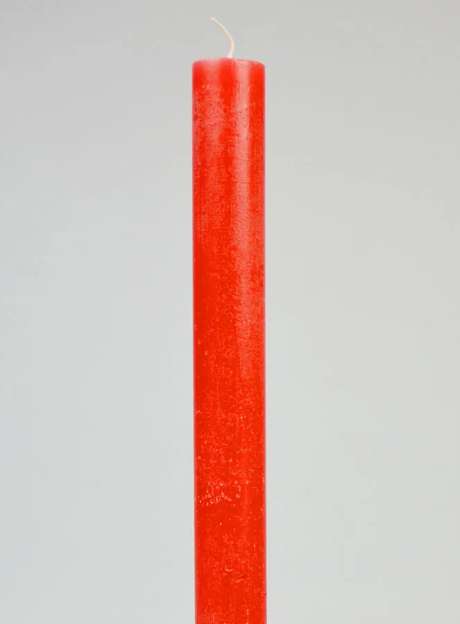 Doorgekleurde Gebedskaars - Roze Rood (pic 3)