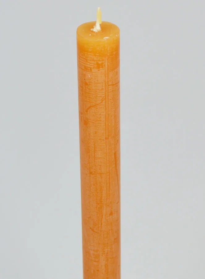 Doorgekleurde Gebedskaars - Kastanje Bruin (pic 4)