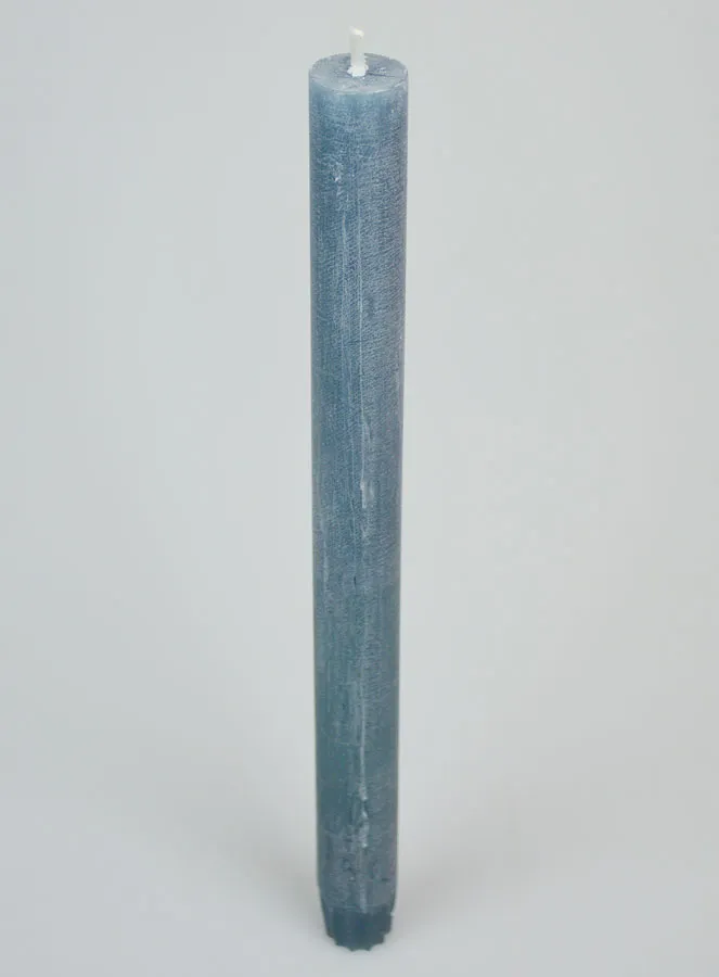 Doorgekleurde Gebedskaars - Blauw Grijs (pic 2)