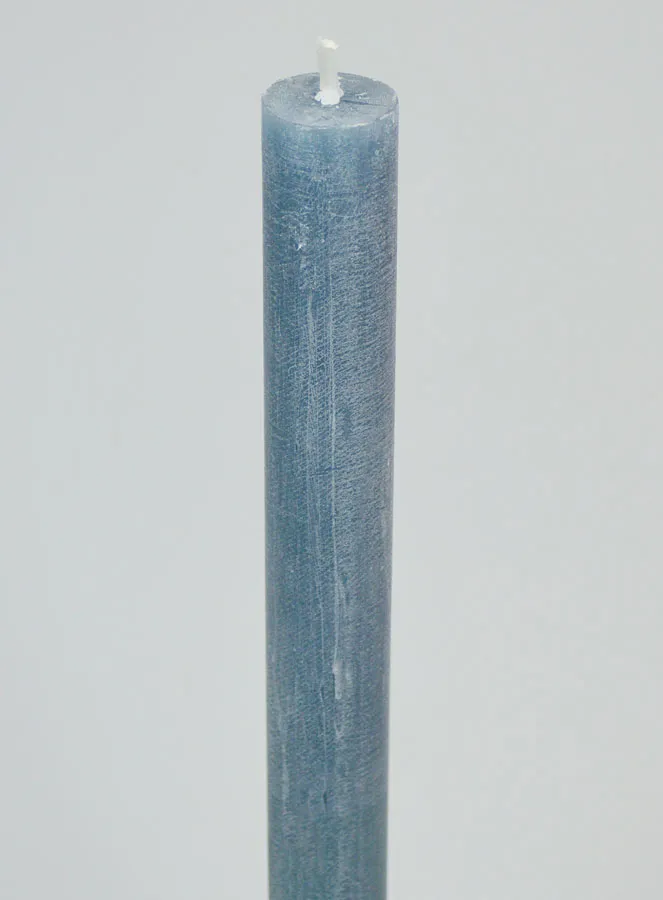Doorgekleurde Gebedskaars - Blauw Grijs (pic 4)