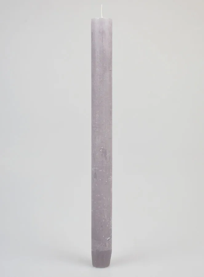 Doorgekleurde Kaars 27cm - Paars (pic 1)