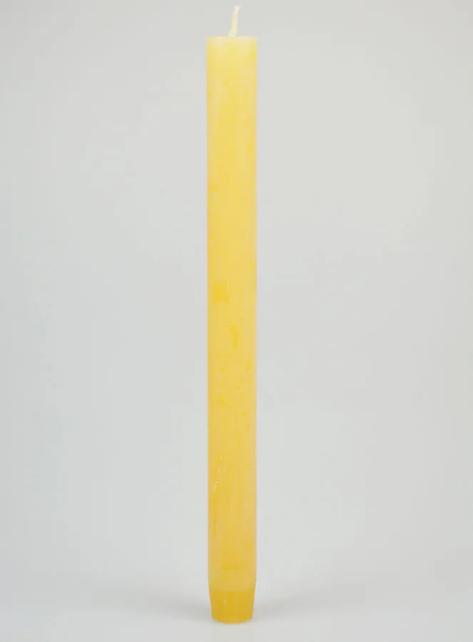 Doorgekleurde Kaars 27cm - Havermout Beige (pic 1)