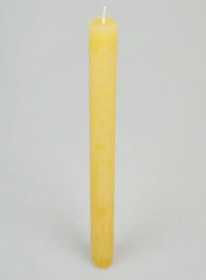 Doorgekleurde Gebedskaars - Havermout Beige (pic 2)