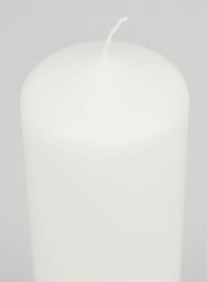Witte Decoratieve Kaars - 20cm (pic 4)