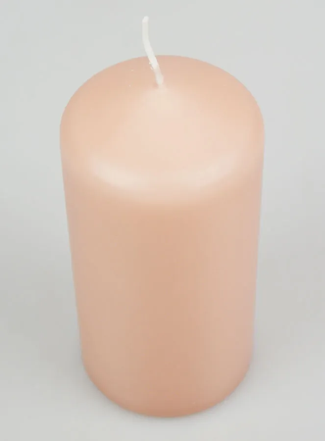 Decoratieve Kaars 12cm - Antiek Roze (pic 2)