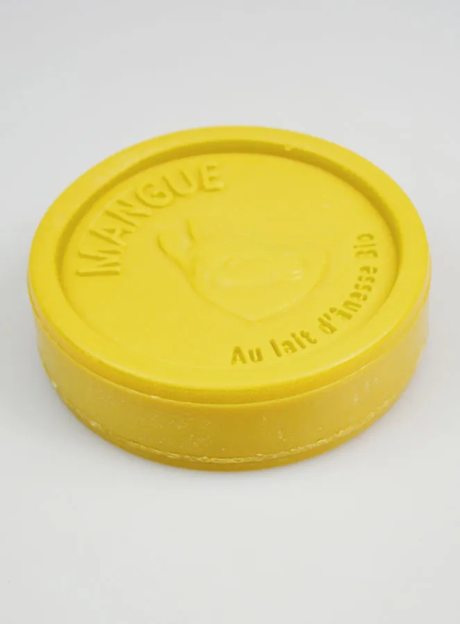 Zeep met Biologische Ezelinnenmelk en Mango - 100g (pic 3)
