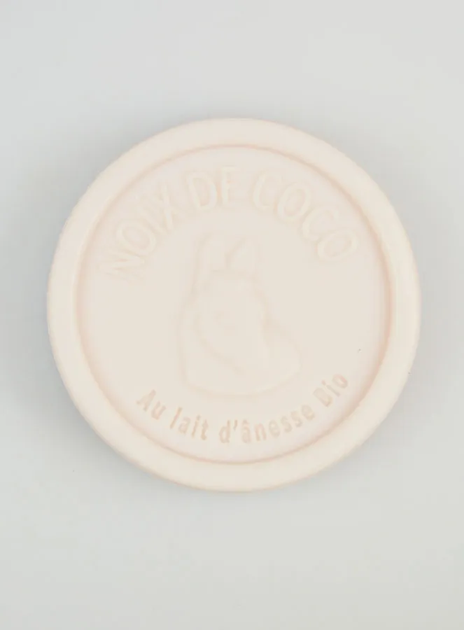 Zeep met Biologische Ezelinnenmelk en Kokosnoot - 100g (pic 1)