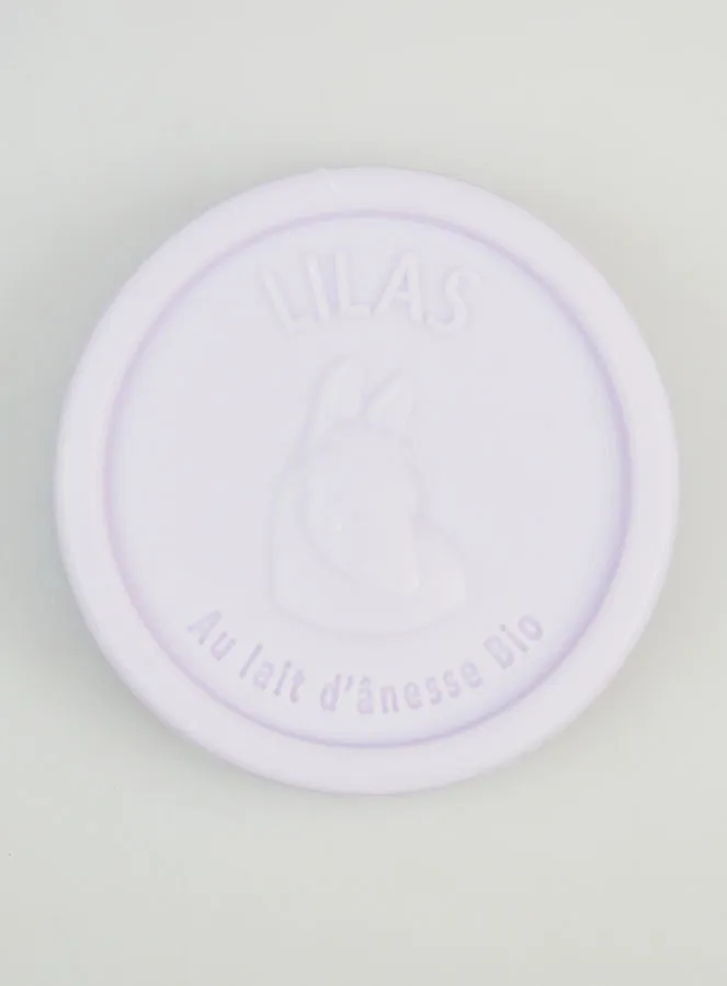 Zeep met Biologische Ezelinnenmelk en Seringen - 100g (pic 1)