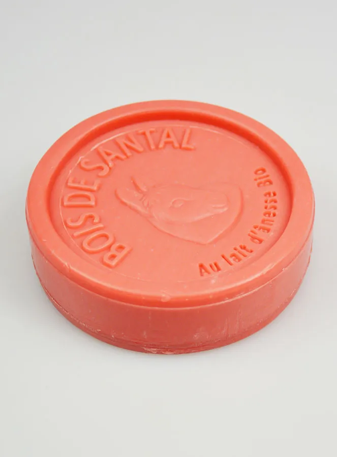 Zeep met Biologische Ezelinnenmelk en Sandelhout - 100g (pic 3)