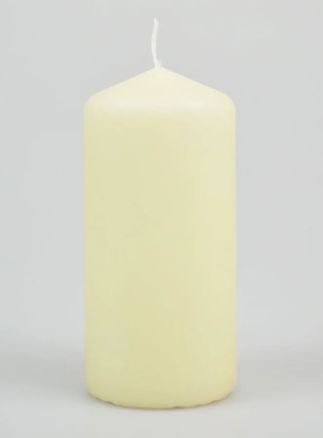 Decoratieve Kaars 12cm - Ivoor (pic 1)