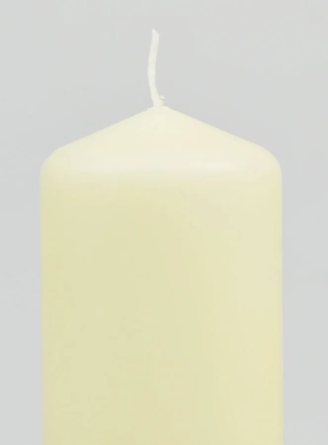 Decoratieve Kaars 12cm - Ivoor (pic 3)