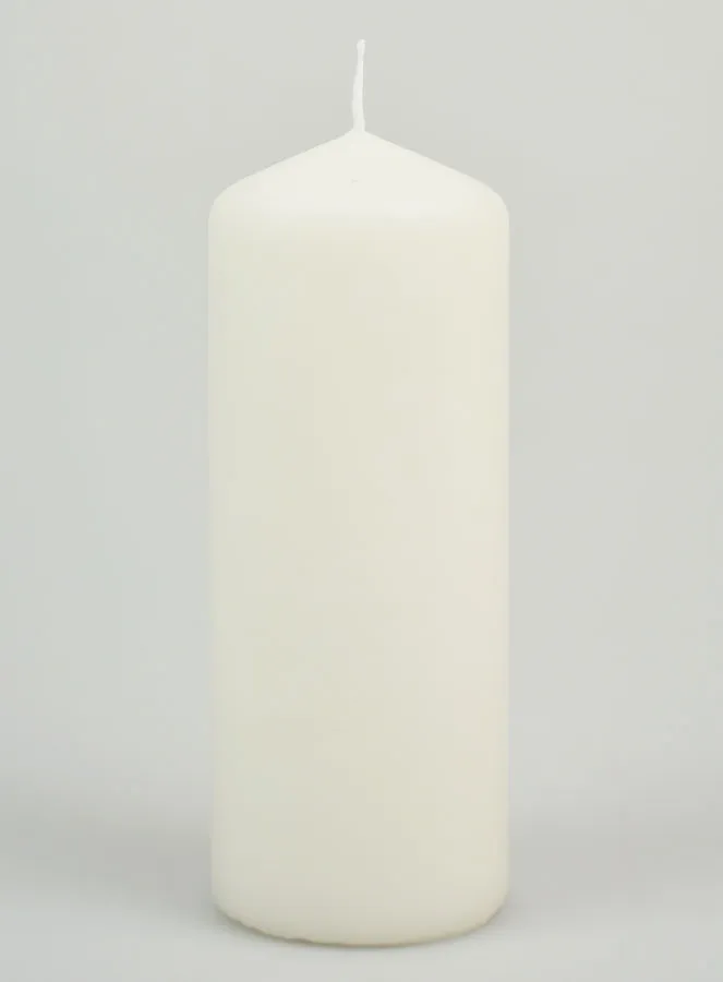 Decoratieve Kaars 15cm - Melk Wit (pic 1)