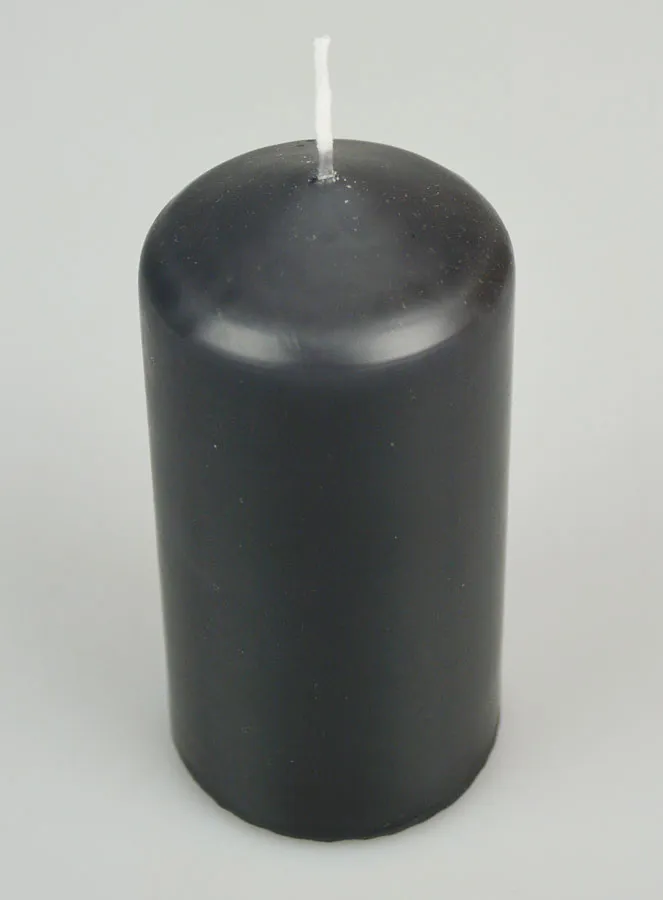 Decoratieve Kaars 12cm - Antraciet (pic 2)
