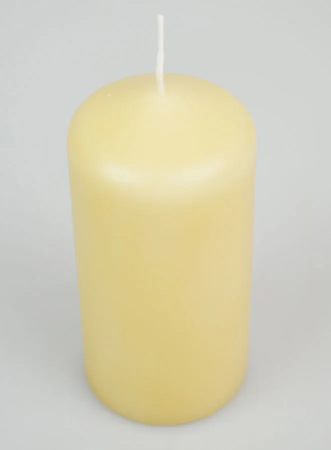 Decoratieve Kaars 12cm - Beige (pic 2)