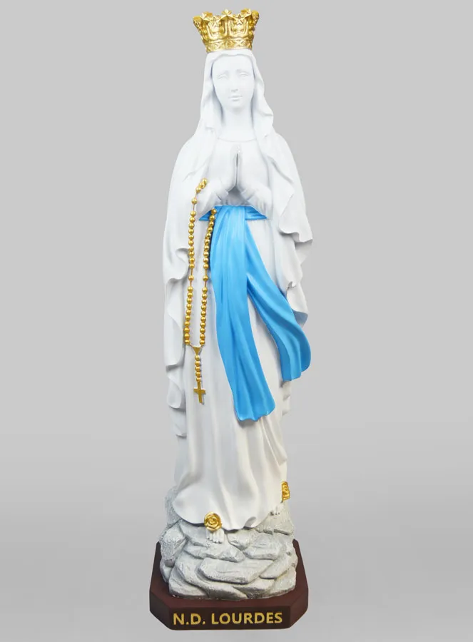 Beeld Maria Koningin van de Hemel Wit - 80cm (pic 1)