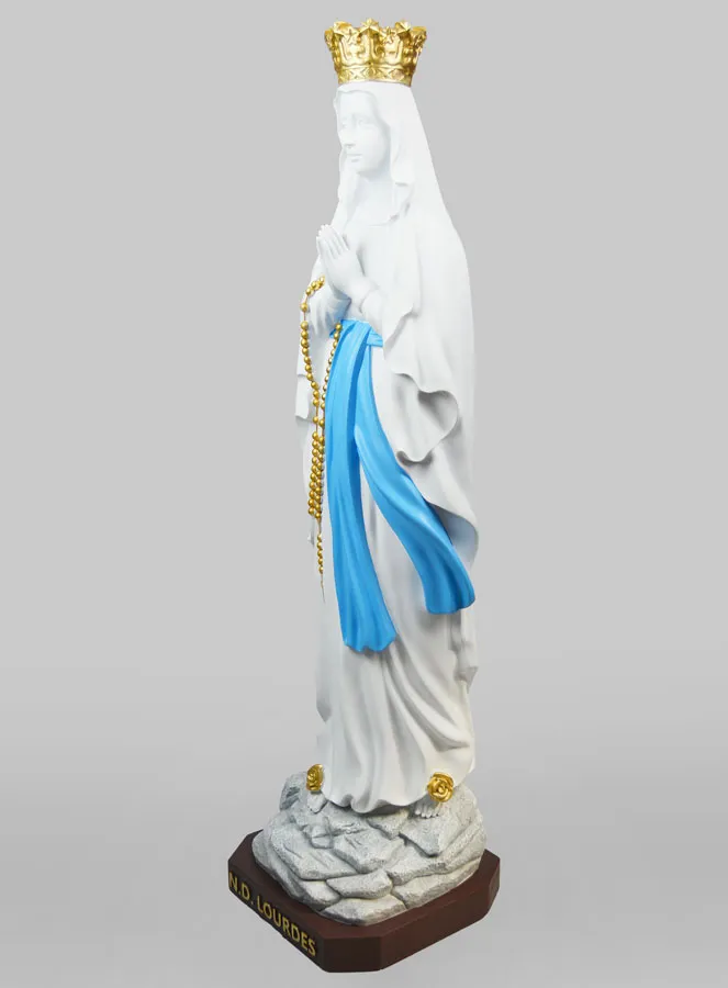 Beeld Maria Koningin van de Hemel Wit - 80cm (pic 2)