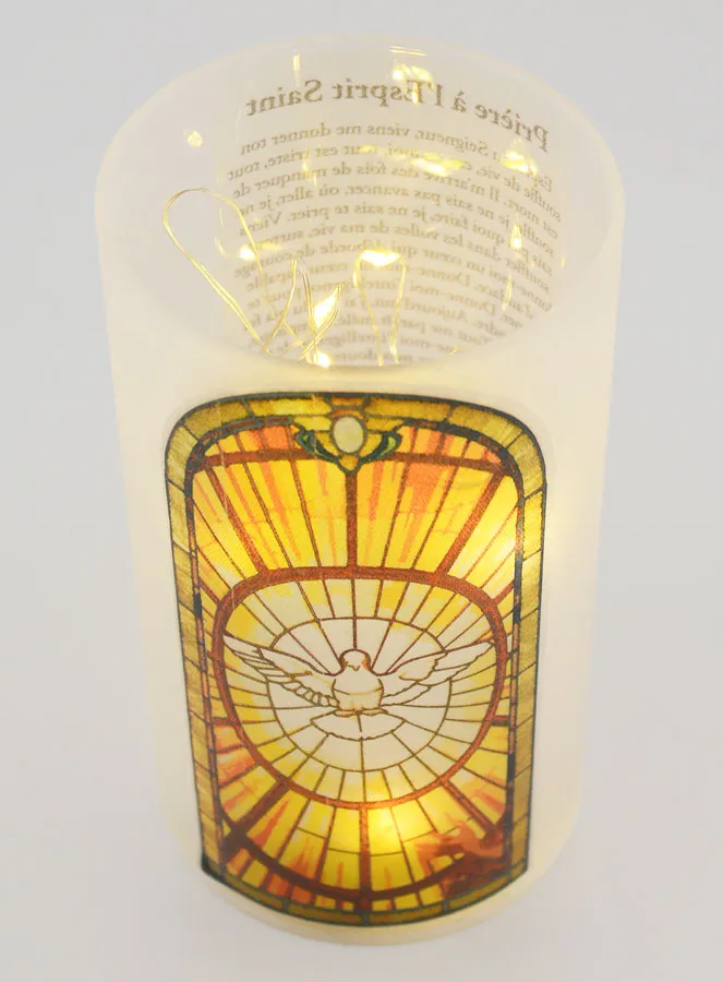 Geschenk Vormsel - Windlicht Heilige Geest (pic 3)