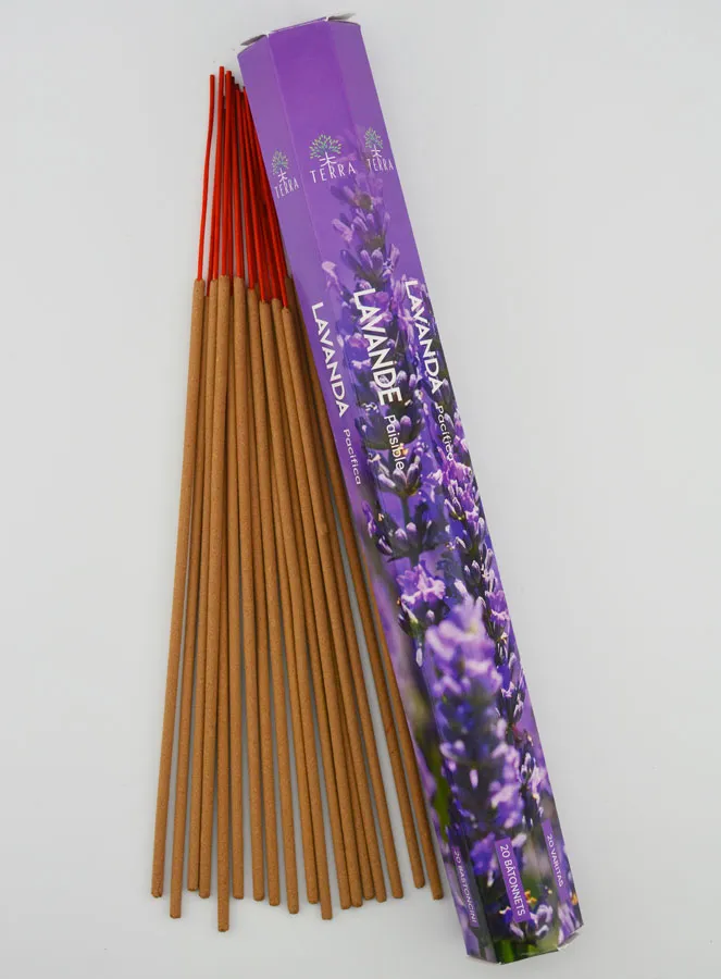 Wierookstokjes Lavendel 30g - Houtskoolvrij (pic 1)