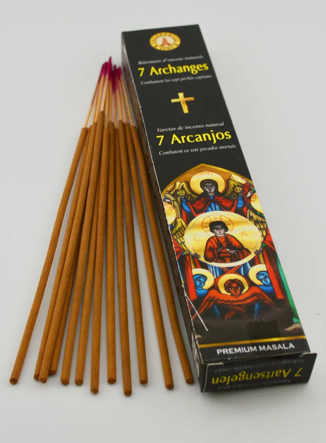 Natuurlijke Masala Wierook 7 Aartsengelen -15g (pic 2)