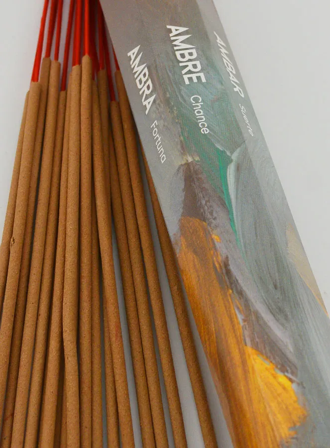 Wierookstokjes Amber 30g - Houtskoolvrij (pic 4)