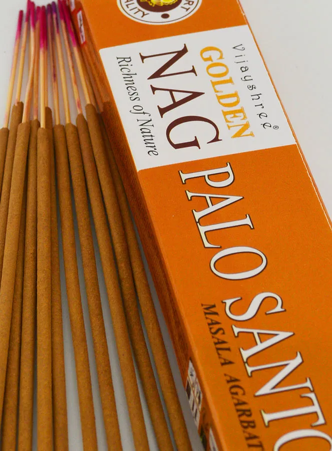 Masala Wierook Golden Nag - Palo Santo (pic 4)
