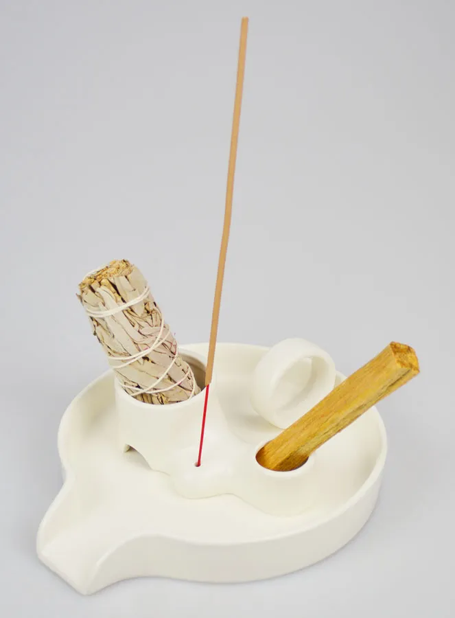 Wierookhouder voo' Palo Santo, Smudge Sticks, Wierookstokjes (pic 1)