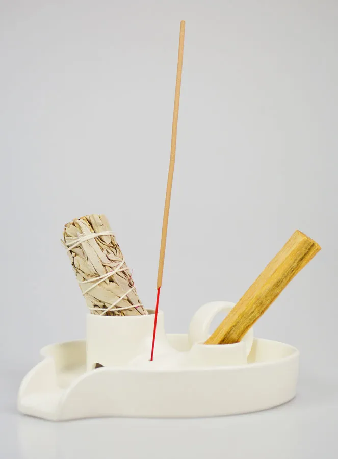 Wierookhouder voo' Palo Santo, Smudge Sticks, Wierookstokjes (pic 2)