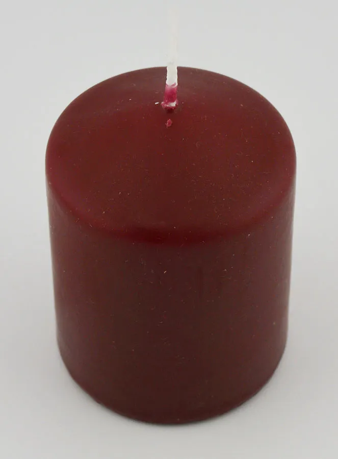 Sierkaars 8cm -  Wijn Rood (pic 2)