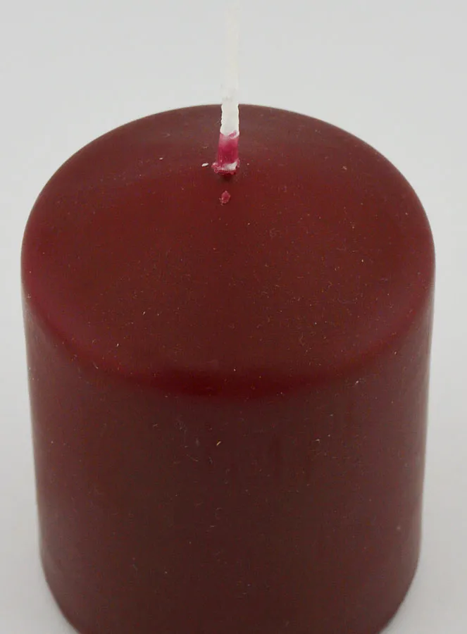 Sierkaars 8cm -  Wijn Rood (pic 4)