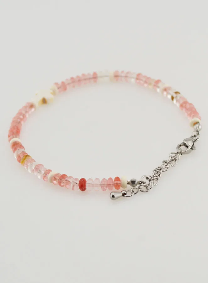 Armband met Kruis en Glazen Stenen (pic 4)