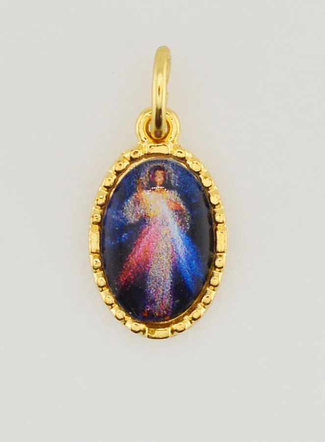 Hanger met Gedraaide Rand 15mm - Barmhartige Jezus Christus (pic 1)