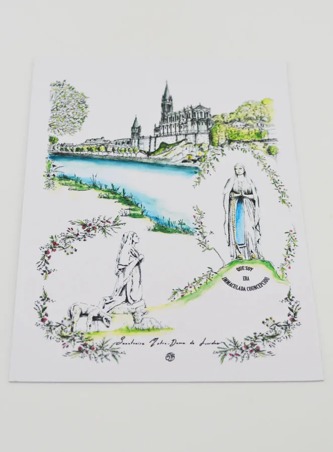 Kaart van het Heiligdom van Lourdes (pic 2)