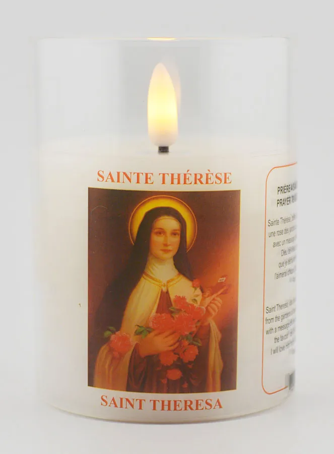 LED Votiefkaars - Gebed tot Heilige Theresia (pic 1)