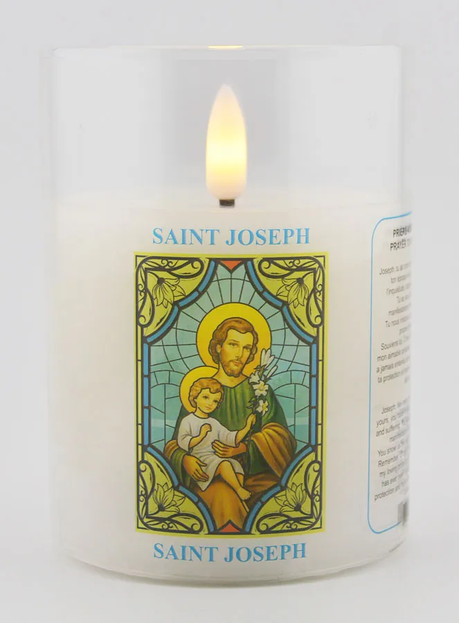 LED Votiefkaars - Gebed tot Sint Jozef (pic 1)