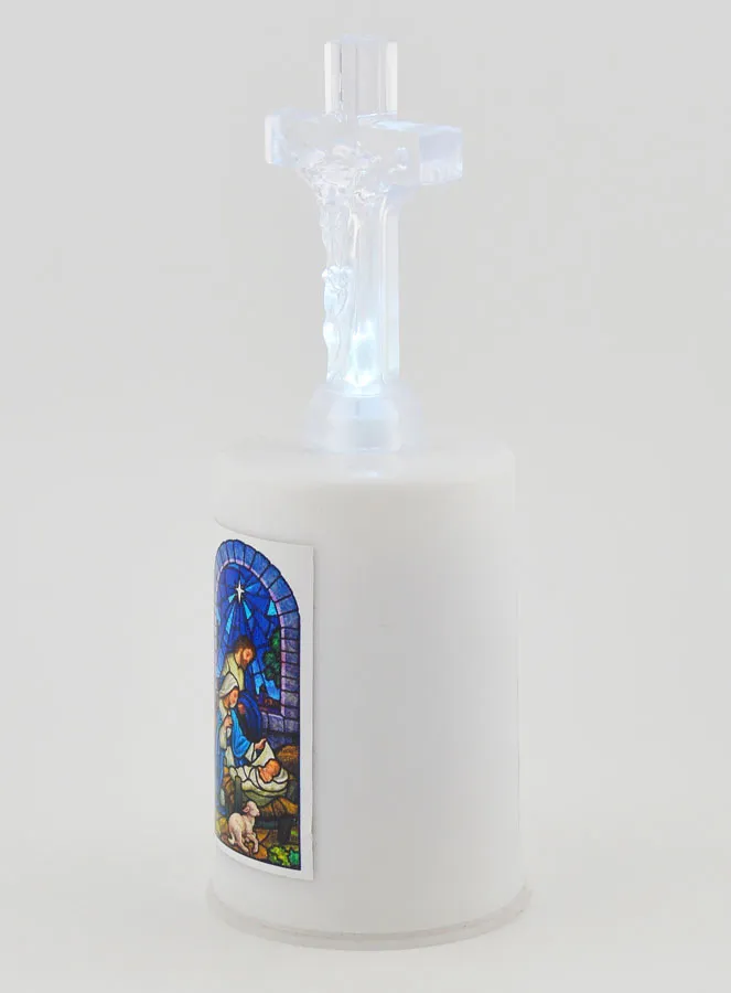 Led Kerkkaars - Geboorte Jezus (pic 3)