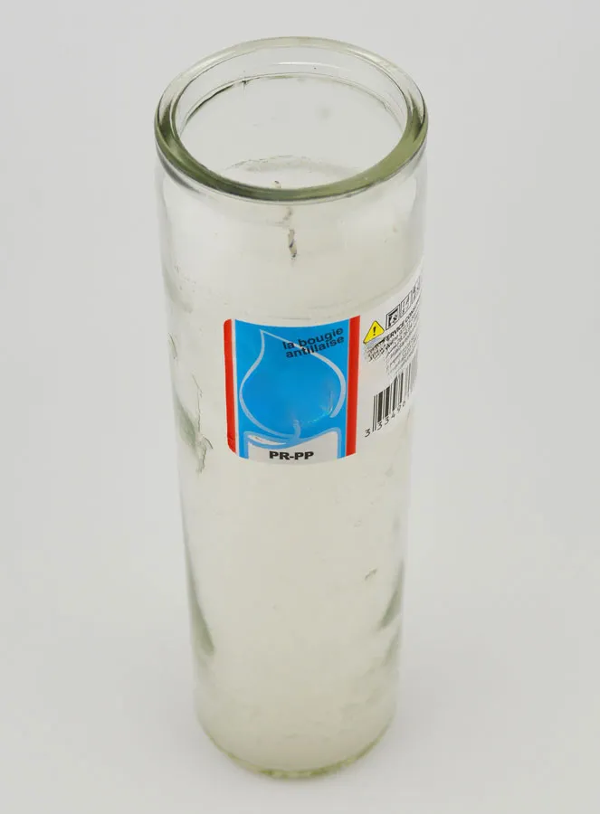 Glazen Kaars - 20cm (pic 2)
