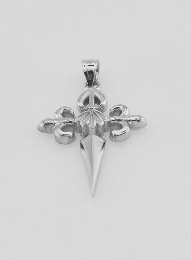 Zilveren Kruis van Sint Jacob - 20mm (pic 2)