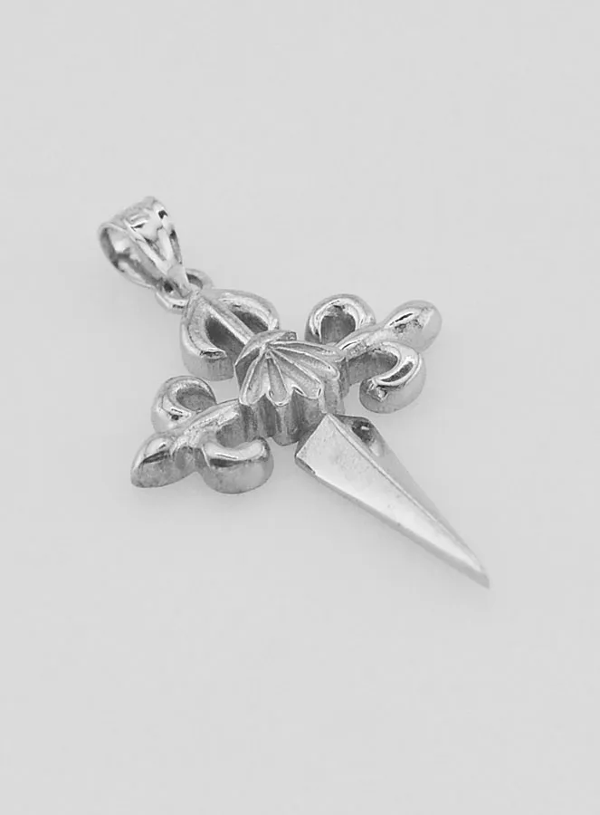 Zilveren Kruis van Sint Jacob - 20mm (pic 3)