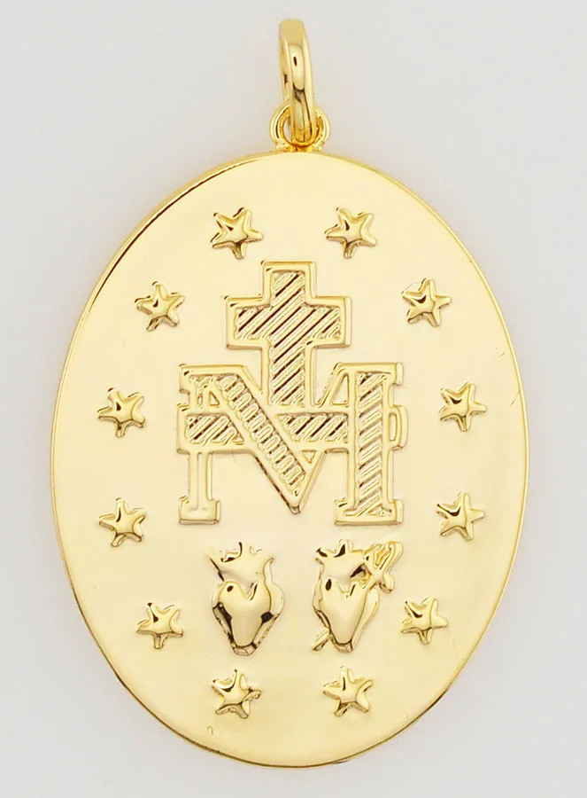 Wonderdadige Medaille 18k Verguld - 30mm (pic 4)