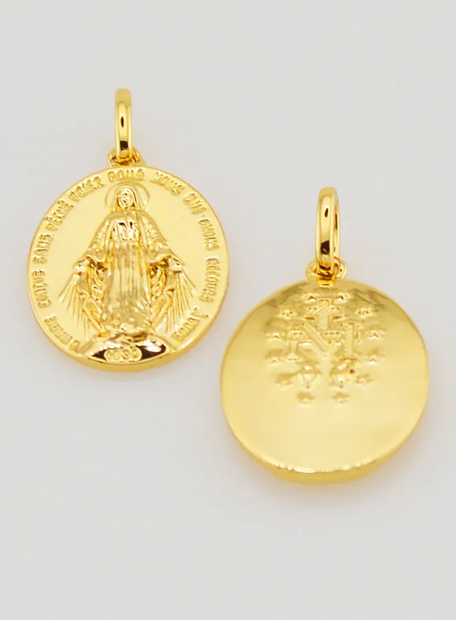 Wonderdadige Medaille met Gepersonaliseerde Gravure - 18mm (pic 2)