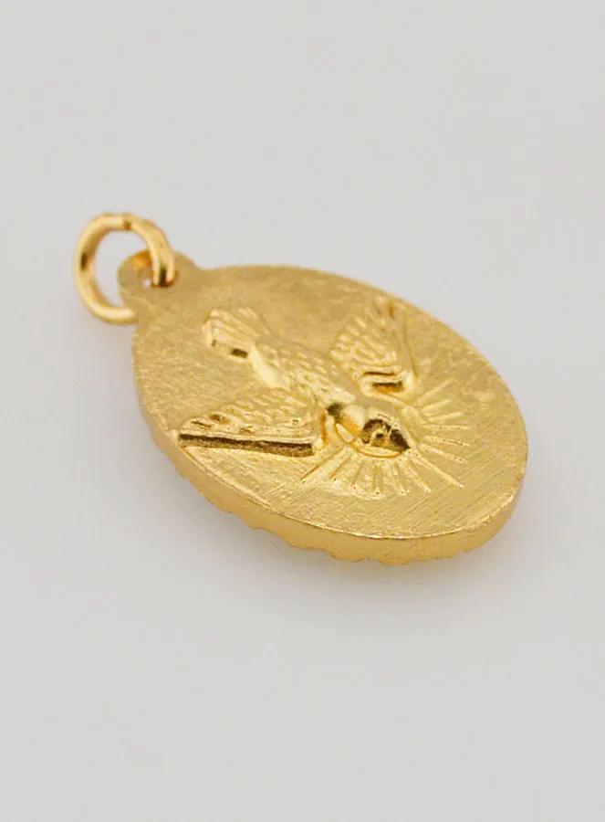 Medaillon met Gedraaide Rand 25 mm - Heilige Expeditus (pic 4)