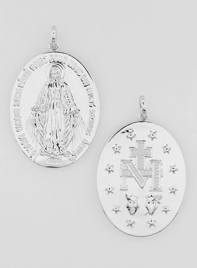 Gerhodineerde Wonderdadige Medaille - 30 mm (pic 1)