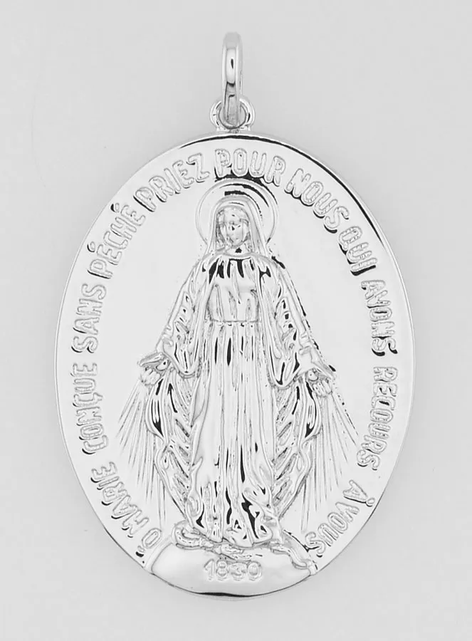 Gerhodineerde Wonderdadige Medaille - 30 mm (pic 3)
