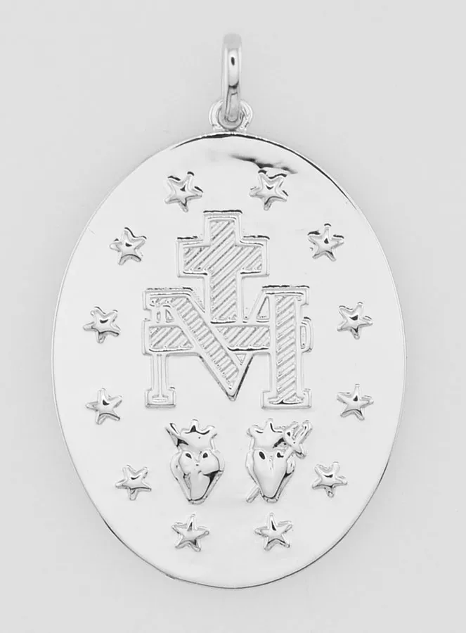Gerhodineerde Wonderdadige Medaille - 30 mm (pic 4)